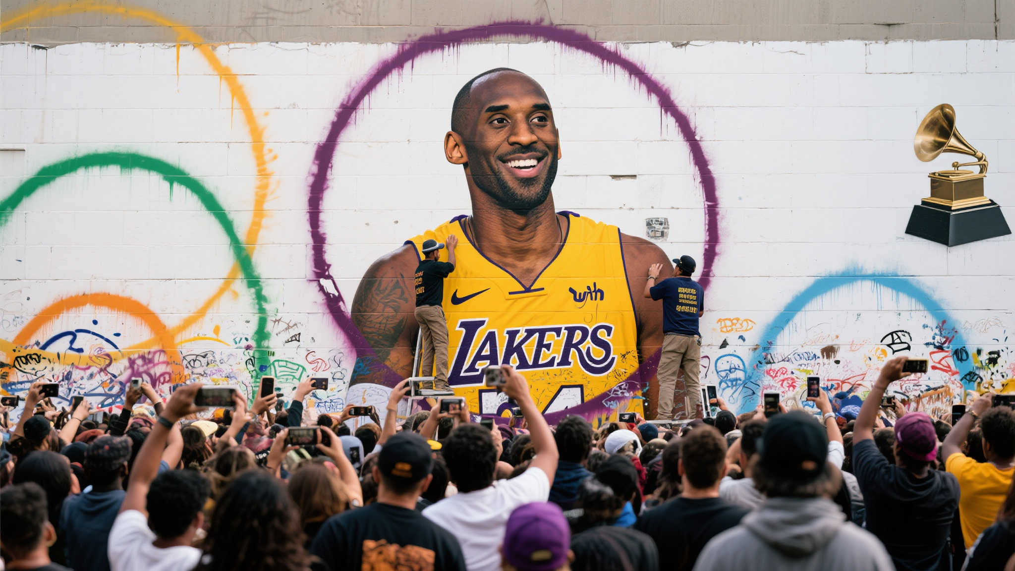 正如其他著名案例，美国格莱美得奖歌手Kobe相关主